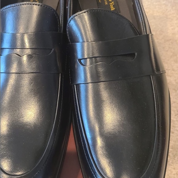 Francis Burnished Black Calf Loafer main image 4